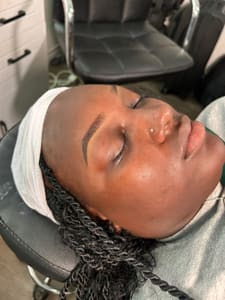 Eyebrow Tattoo result by Etched Artistry by Tia in Galena Park, TX