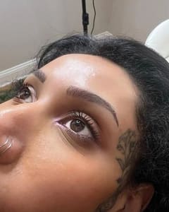 Eyebrow Tattoo result by Etched Beauty by Alisha Lynn @Arch by Jill Marie in Medford, NJ