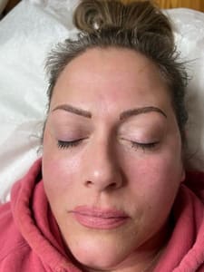 Eyebrow Tattoo result by Etched Beauty by Alisha Lynn @Arch by Jill Marie in Medford, NJ