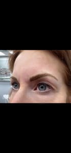 Eyebrow Tattoo result by Etched Beauty by Alisha Lynn in Gunnison, CO