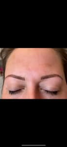 Eyebrow Tattoo result by Etched Beauty by Alisha Lynn in Gunnison, CO