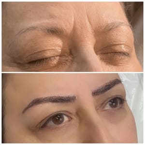 Eyebrow Tattoo result by Etched by Jess in Palm Desert, CA