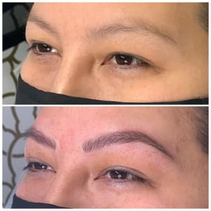 Eyebrow Tattoo result by Etched by Jess in Palm Desert, CA