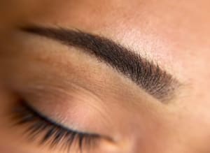 Eyebrow Tattoo result by Etched Ink Lab in Tukwila, WA