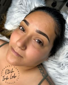Eyebrow Tattoo result by Etched Ink Lab in Tukwila, WA