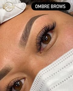 Eyebrow Tattoo result by Eternal Beauty and Wellness spa in Nacogdoches, TX