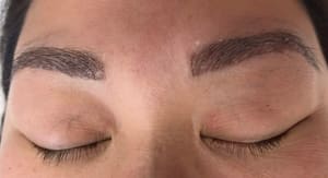 Eyebrow Tattoo result by Eternity & Beyond in Fresno, CA