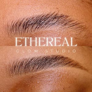 Eyebrow Tattoo result by Ethereal Glow Studio in Madison, TN