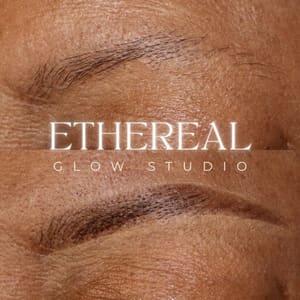 Eyebrow Tattoo result by Ethereal Glow Studio in Madison, TN