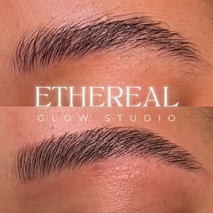 Eyebrow Tattoo result by Ethereal Glow Studio in Madison, TN