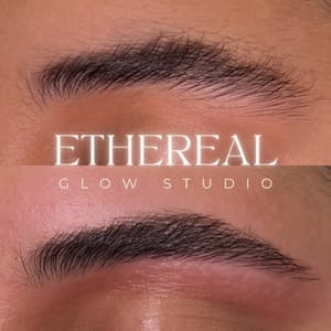 Eyebrow Tattoo result by Ethereal Glow Studio in Madison, TN