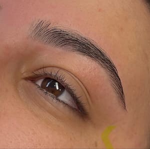 Eyebrow Tattoo result by Ethereal Muse Esthetics in Olympia, WA