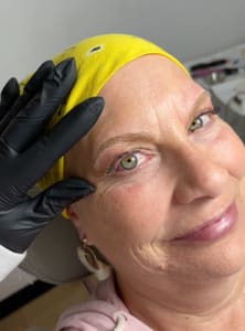Eyebrow Tattoo result by Eunoia Studios - Utah Lip Blush and Nano Brows in West Jordan, UT