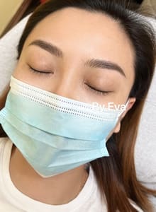 Eyebrow Tattoo result by Eva Beauty Eyebrow Microblading in Hacienda Heights, CA