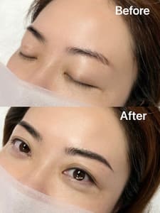 Eyebrow Tattoo result by Eva Beauty Eyebrow Microblading in Hacienda Heights, CA