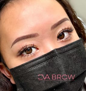 Eyebrow Tattoo result by Eva Brow & Tattoo Studio in Fremont, CA