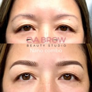 Eyebrow Tattoo result by Eva Brow & Tattoo Studio in Fremont, CA