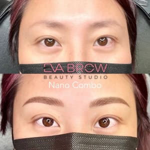 Eyebrow Tattoo result by Eva Brow & Tattoo Studio in Fremont, CA
