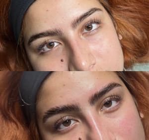 Eyebrow Tattoo result by Evair Beauty Bar in Crown Point, IN
