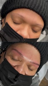 Eyebrow Tattoo result by EVAR in Westland, MI