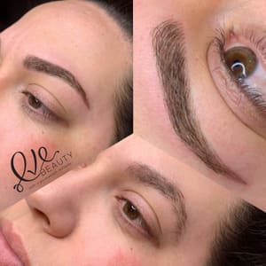 Eyebrow Tattoo result by Eve Beauty in Wakefield, MA