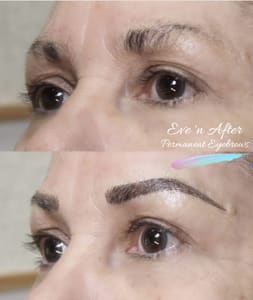 Eyebrow Tattoo result by Eve’n After Permanent Eyebrows in Beacon, NY