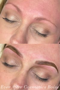 Eyebrow Tattoo result by Ever After Cosmetics Boise in Boise, ID