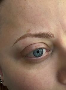 Eyebrow Tattoo result by Ever Studio in San Jose, CA