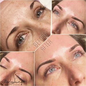 Eyebrow Tattoo result by Everlashing Studio in St James, NY