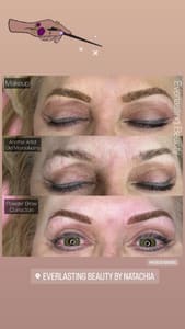 Eyebrow Tattoo result by Everlasting Beauty by Natachia in Farmingdale, NJ