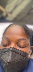 Eyebrow Tattoo result by Everything Pretty Lash and Brow Spa in Birmingham, AL