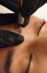 Eyebrow Tattoo result by Evessthetics in Montclair, CA