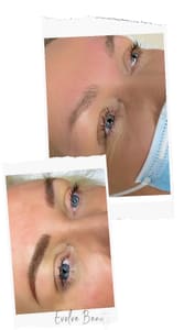 Eyebrow Tattoo result by Evolve Beauty Bar & Laser Spa in Elmhurst, IL