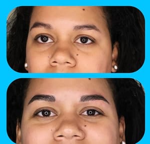 Eyebrow Tattoo result by Evolve Beauty in Westminster, CO
