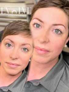 Eyebrow Tattoo result by Evolve Permanent Makeup in Carmel, IN