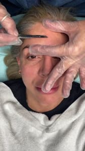 Eyebrow Tattoo result by Excellence Salon and Spa in Baytown, TX
