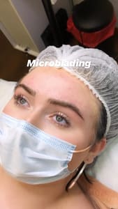 Eyebrow Tattoo result by Exclusive Beauty in Clarks Summit, PA