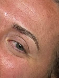 Eyebrow Tattoo result by Exhale Spa Skin and Beauty in Valparaiso, IN