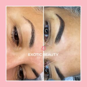 Eyebrow Tattoo result by Exotic Beauty By Jelin in Albany, NY