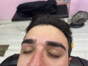 Eyebrow Tattoo result by EXPRESSBROWS 24 (Specialize in Waxing, Sugaring, Eyelashes, Brow lamination, Lash Lift , Microblading, Facials) in New York, NY