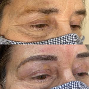Eyebrow Tattoo result by Expressions By Kelly G in Aptos, CA