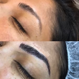 Eyebrow Tattoo result by Exquisite Aesthetics - Beauty Clinic Redondo Beach in Redondo Beach, CA