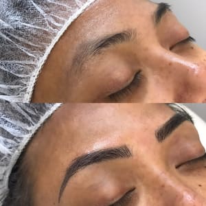 Eyebrow Tattoo result by Exquisite Aesthetics - Beauty Clinic Redondo Beach in Redondo Beach, CA