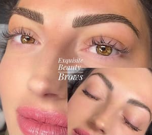 Eyebrow Tattoo result by Exquisite Beauty Brows in Dallas, TX