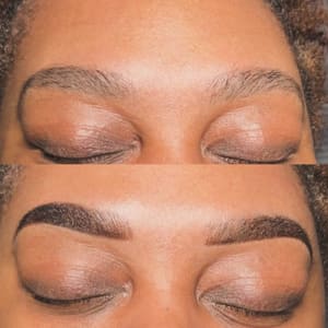 Eyebrow Tattoo result by Eye Art Studio LLC in Dearborn Heights, MI