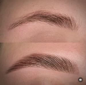 Eyebrow Tattoo result by Eye beauty maker “suite” in Miami, FL