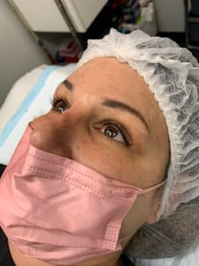 Eyebrow Tattoo result by Eye Beauty Studio in Fuquay Varina, NC