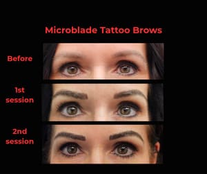 Eyebrow Tattoo result by Eye Candy Envy Reno in Reno, NV