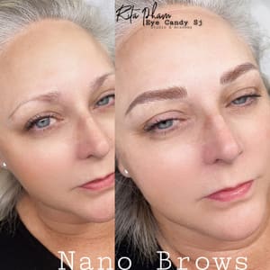 Eyebrow Tattoo result by Eye Candy SJ Studio & Academy in San Jose, CA