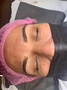 Eyebrow Tattoo result by Eye Creations by Keyla Beauty Studio in Hialeah, FL